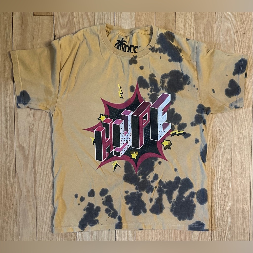 Bailey Apparel Private Label Vibes Hype Yellow T-Shirt, Size Youth Large